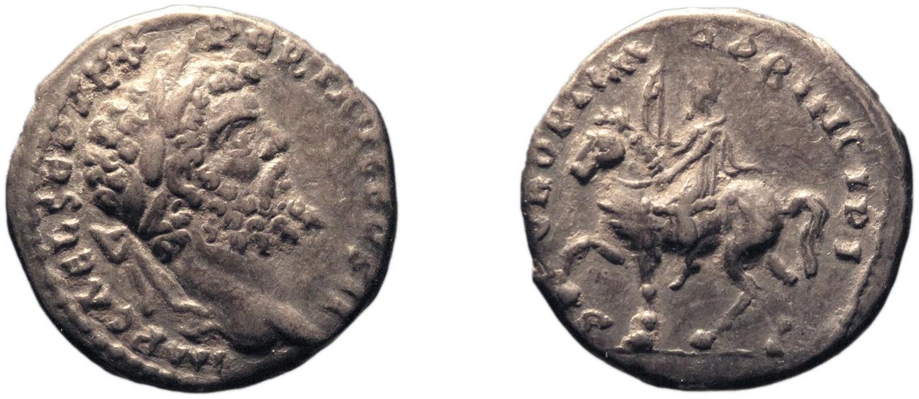 RIC IV Septimius Severus 415, аверс, bm