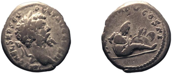 RIC IV Septimius Severus 433, реверс, bm