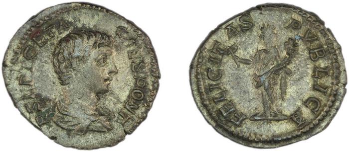 RIC IV Geta 9A, реверс, bm