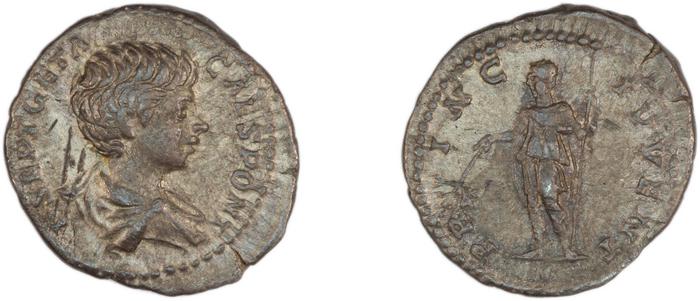 RIC IV Geta 15A, реверс, bm