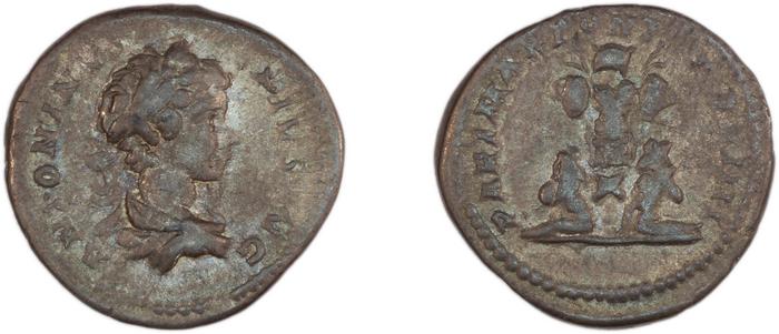 RIC IV Caracalla 54B, реверс, Британский музей