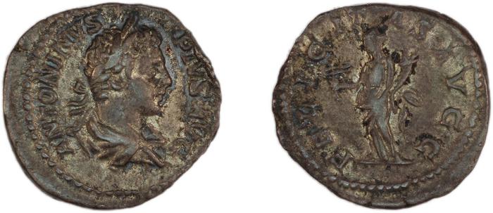 RIC IV Caracalla 127, реверс, bm