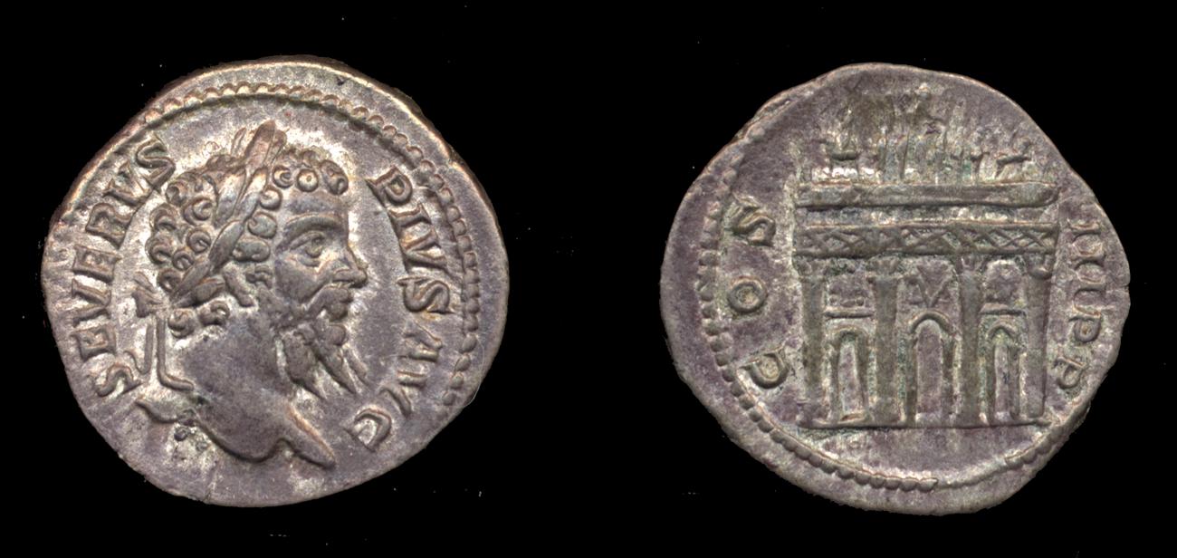 obverse RIC IV Septimius Severus 259