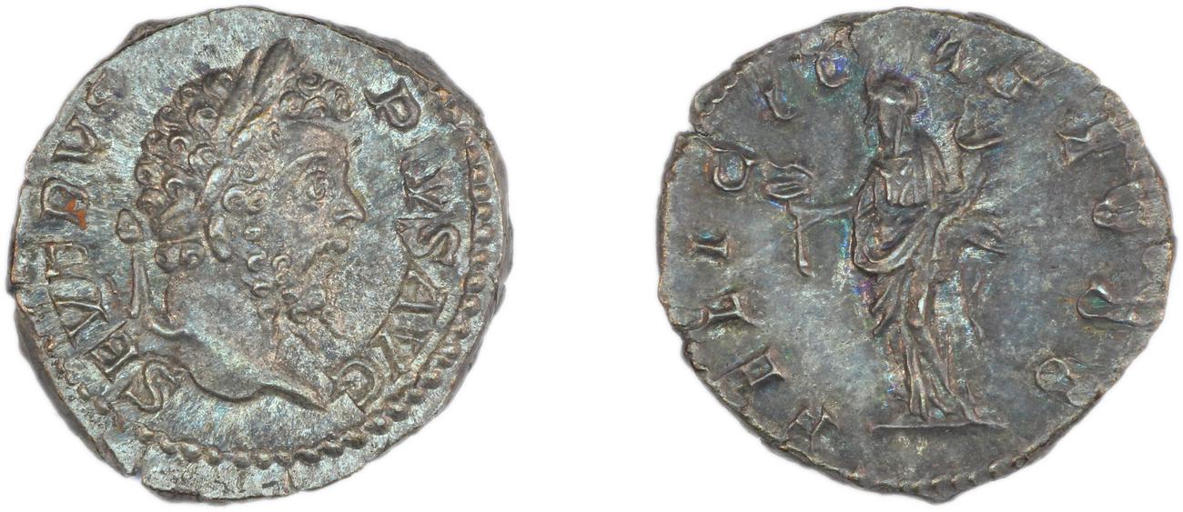 obverse RIC IV Septimius Severus 261