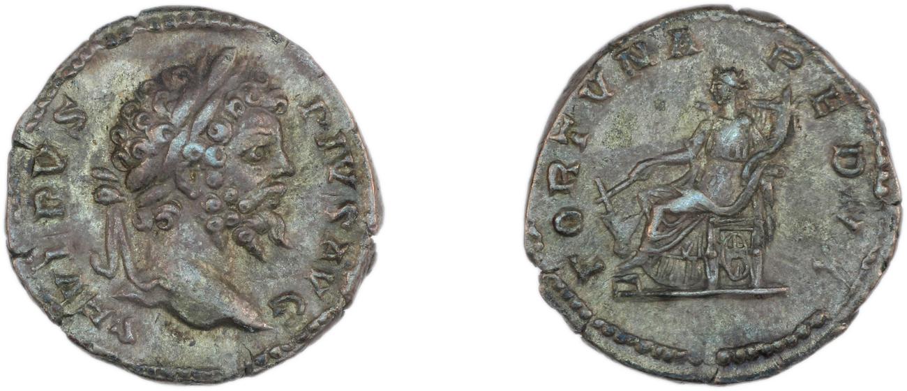 RIC IV Septimius Severus 264A, аверс, Британский музей