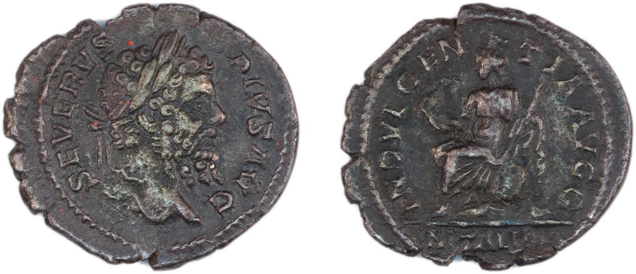 obverse RIC IV Septimius Severus 268
