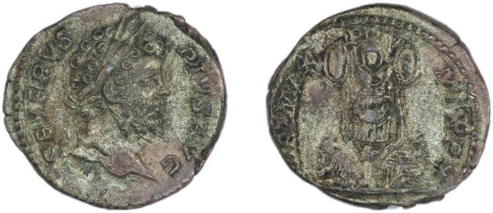 RIC IV Septimius Severus 184, реверс, bm