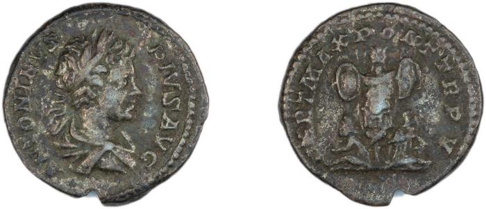 RIC IV Caracalla 63, реверс, Британский музей