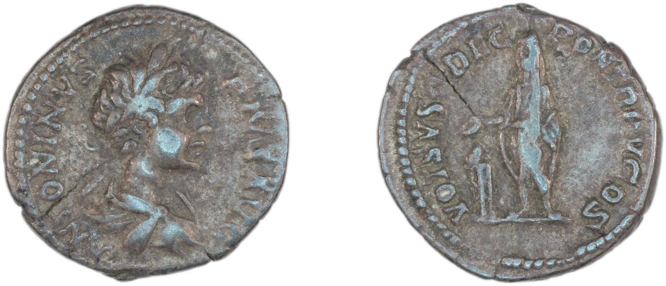 RIC IV Caracalla 68, аверс, Британский музей