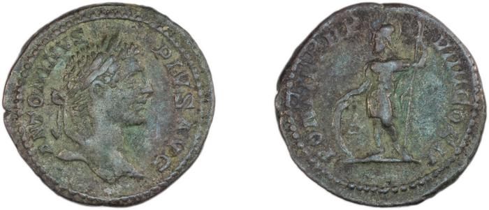 RIC IV Caracalla 83a, реверс, bm