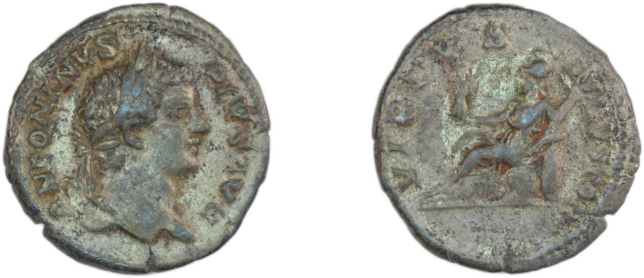 RIC IV Caracalla 176, аверс, Британский музей