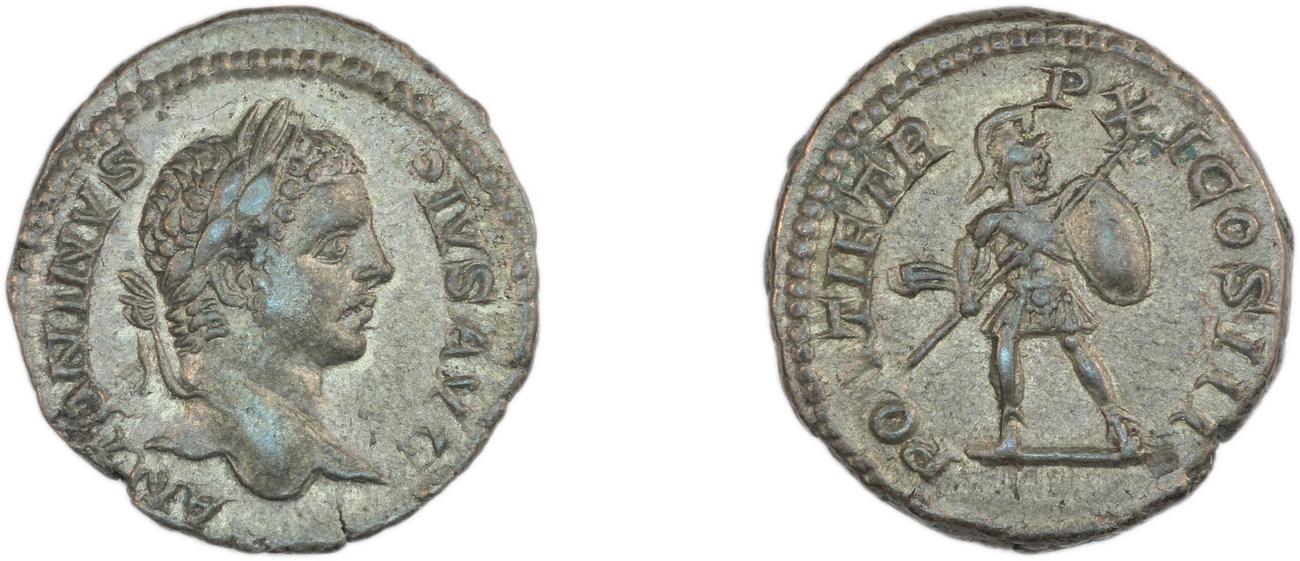 RIC IV Caracalla 100, аверс, bm