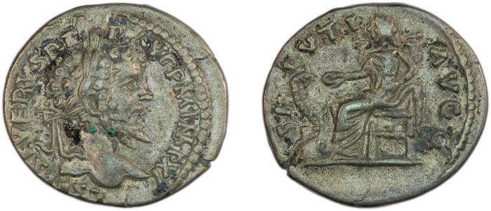 RIC IV Septimius Severus 497A, реверс, bm