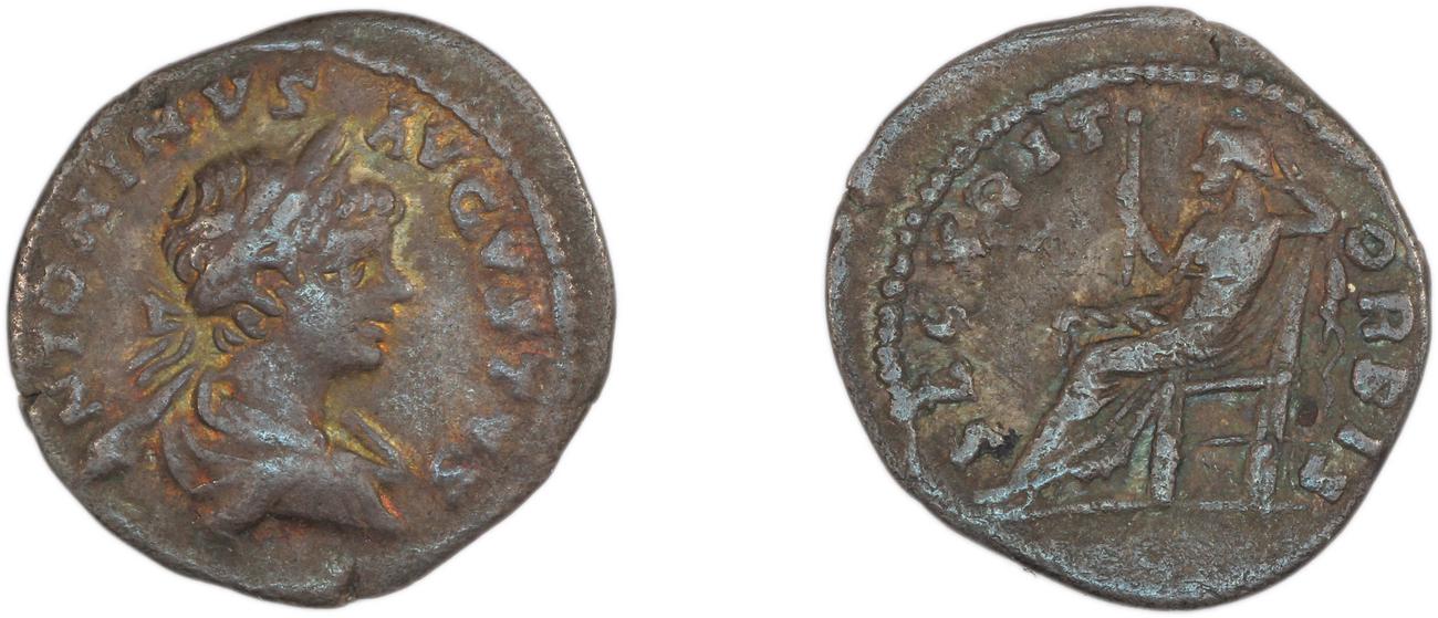 RIC IV Caracalla 351B, аверс, bm