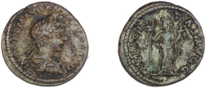 RIC IV Caracalla 339b, реверс, bm