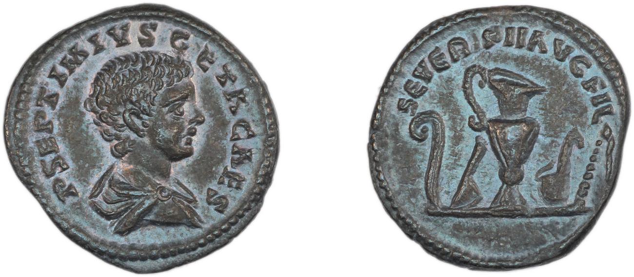 RIC IV Geta 107, аверс, bm