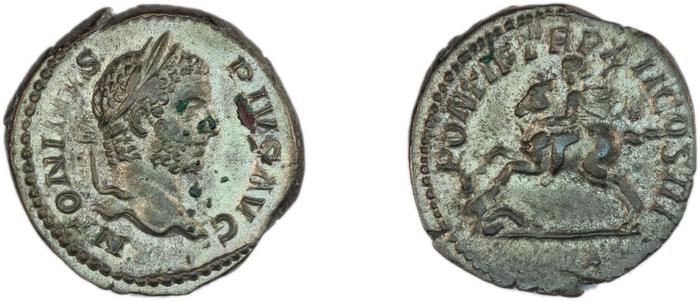 RIC IV Caracalla 113, реверс, bm
