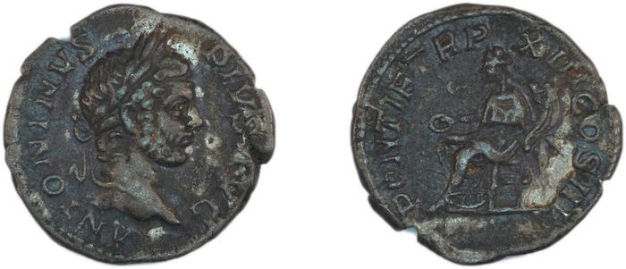 RIC IV Caracalla 116A, реверс, bm