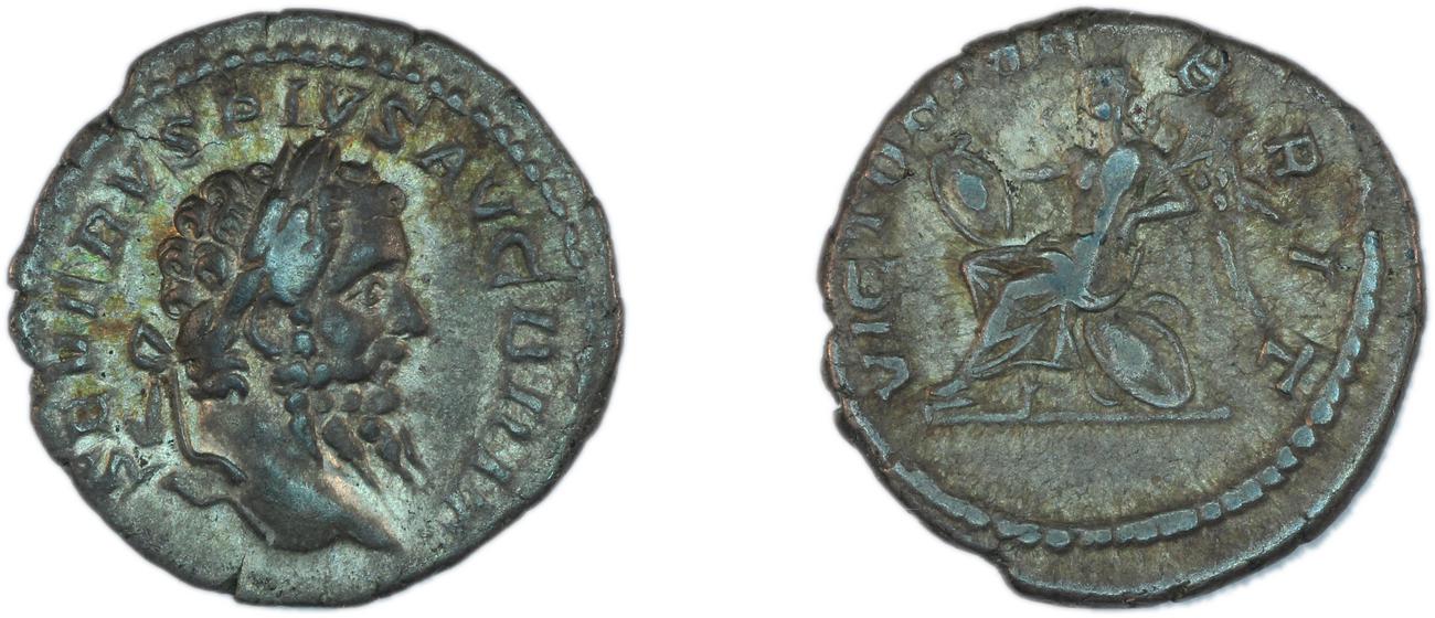 RIC IV Septimius Severus 335, аверс, Британский музей
