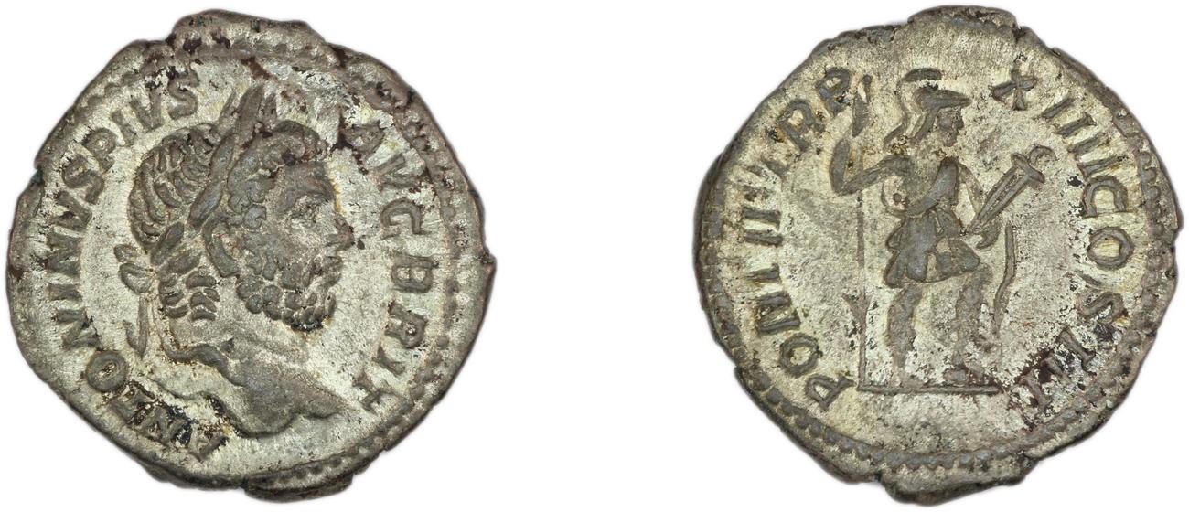 obverse RIC IV Caracalla 191