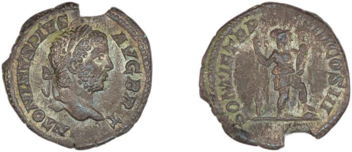 RIC IV Caracalla 191, реверс, Британский музей