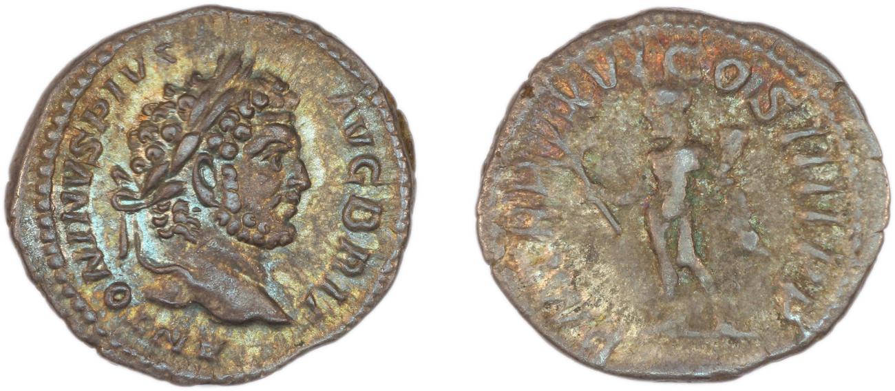 RIC IV Caracalla 206A, аверс, Британский музей