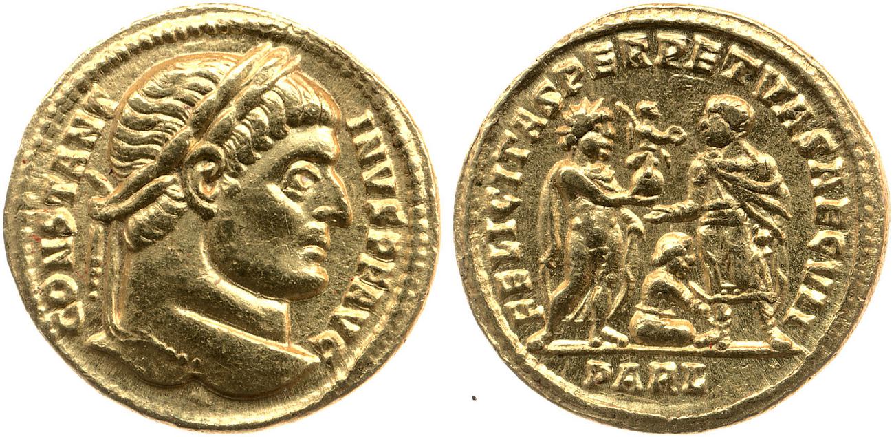 аверс RIC VII Arelate 114