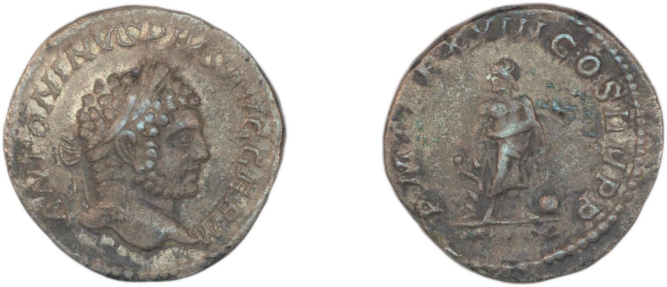 RIC IV Caracalla 251, аверс, Британский музей