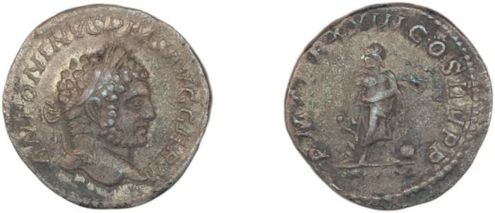 RIC IV Caracalla 251, реверс, Британский музей