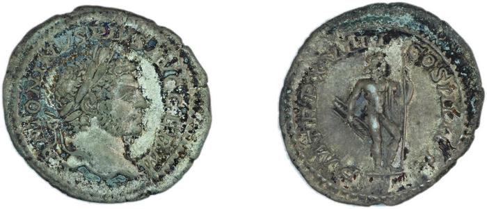 RIC IV Caracalla 258C, реверс, Британский музей