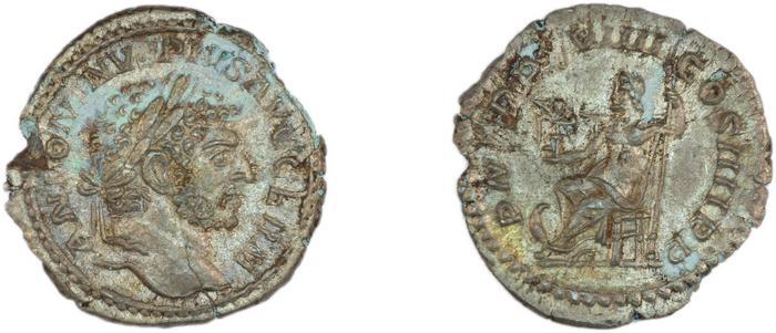 RIC IV Caracalla 277C, реверс, Британский музей