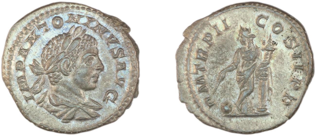 RIC IV Elagabalus 23, аверс, bm