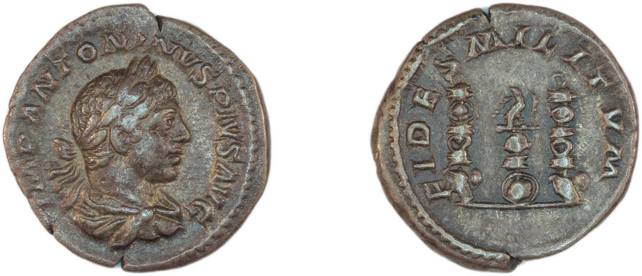 RIC IV Elagabalus 78, аверс, bm