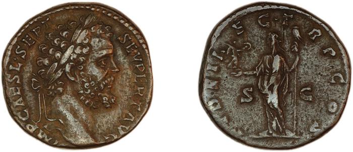 RIC IV Septimius Severus 651, реверс, Британский музей