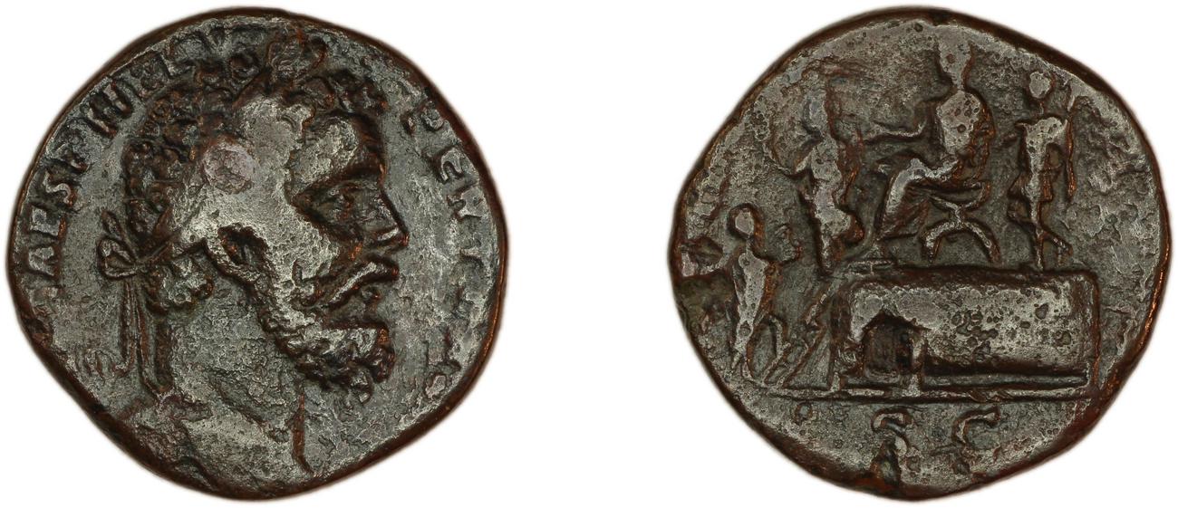 RIC IV Septimius Severus 654, аверс, Британский музей