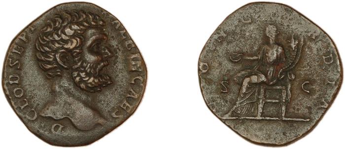 RIC IV Clodius Albinus 62, реверс, bm