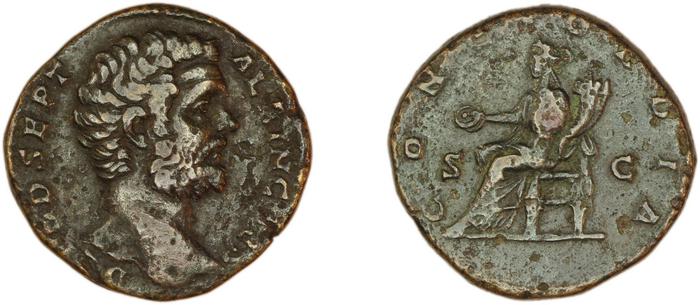 RIC IV Clodius Albinus 62, реверс, bm