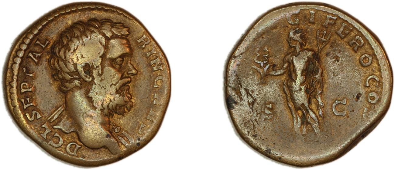 obverse RIC IV Clodius Albinus 56B