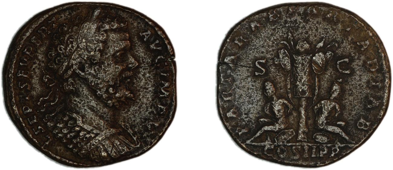 RIC IV Septimius Severus 690B, аверс, Британский музей