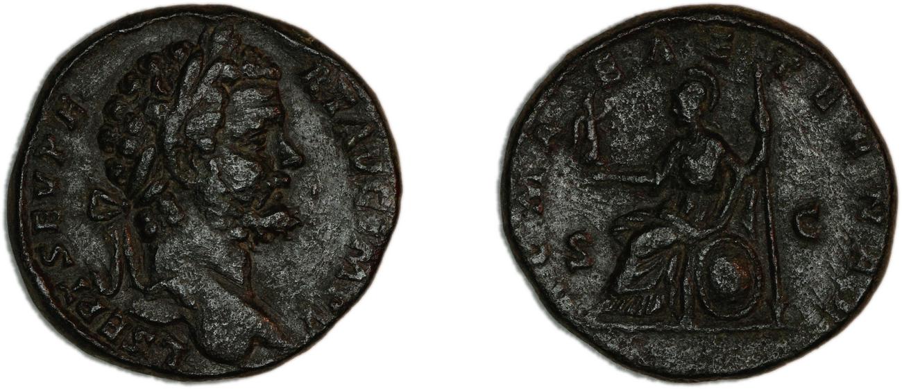 RIC IV Septimius Severus 691, аверс, bm