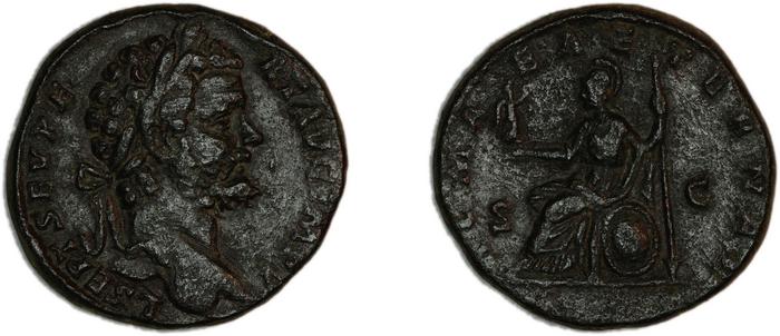 RIC IV Septimius Severus 691, реверс, bm