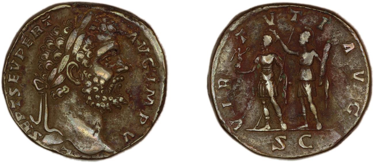 obverse RIC IV Septimius Severus 693