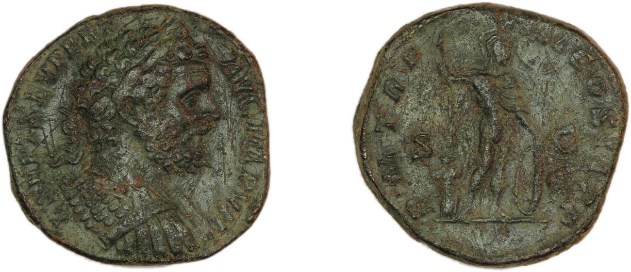 RIC IV Septimius Severus 708, аверс, Британский музей