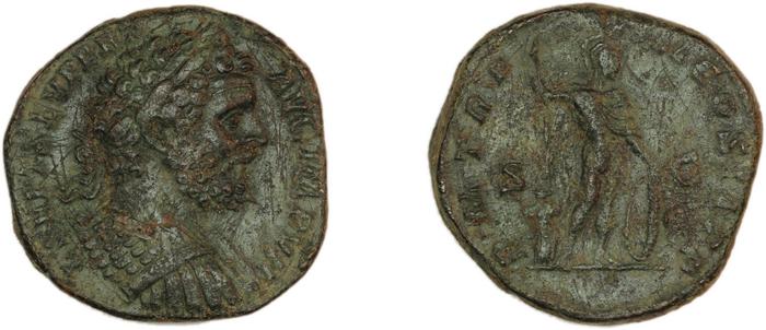 RIC IV Septimius Severus 708, реверс, Британский музей