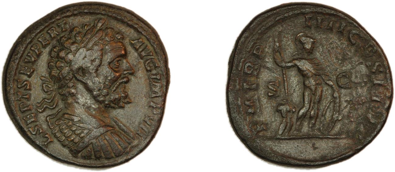 RIC IV Septimius Severus 708, аверс, Британский музей