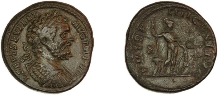 RIC IV Septimius Severus 708, реверс, Британский музей