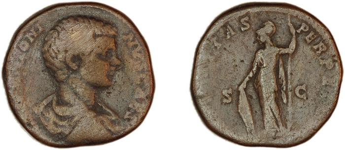 RIC IV Caracalla 399, реверс, Британский музей