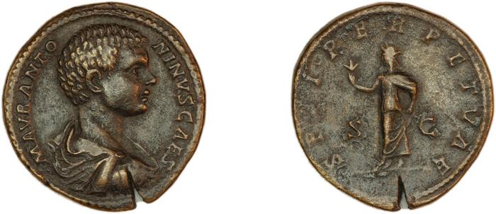 RIC IV Caracalla 401, реверс, bm