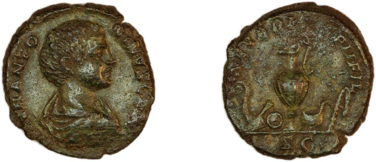 RIC IV Caracalla 404, аверс, Британский музей