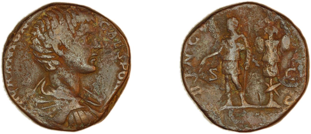 RIC IV Caracalla 398A, аверс, bm